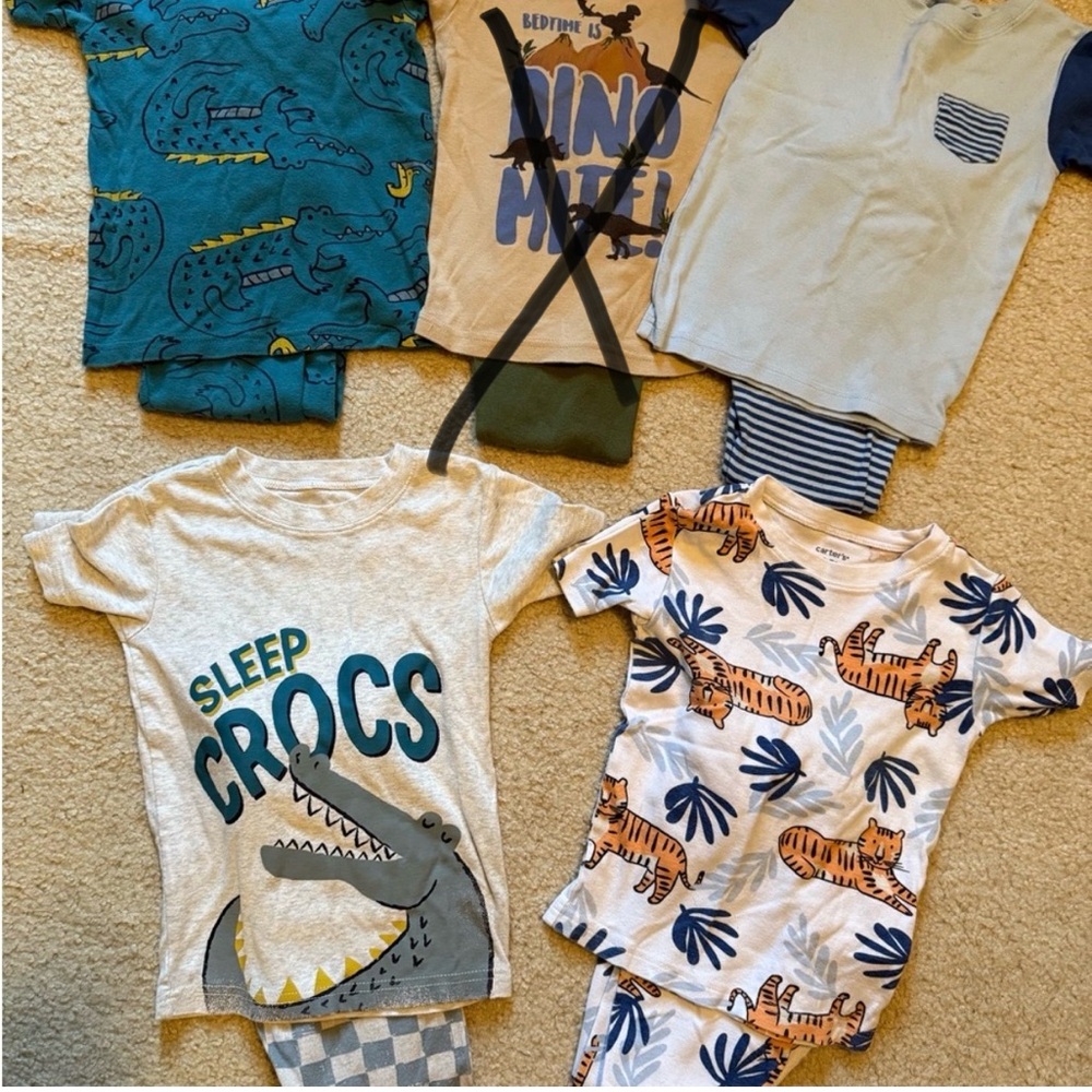 Sleep Kids Pajama Set - Carters 5T